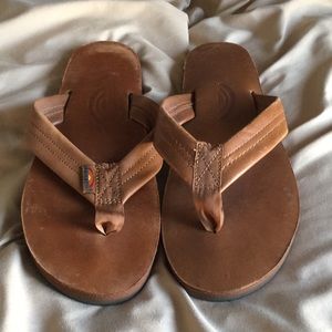 Leather top Rainbow sandals